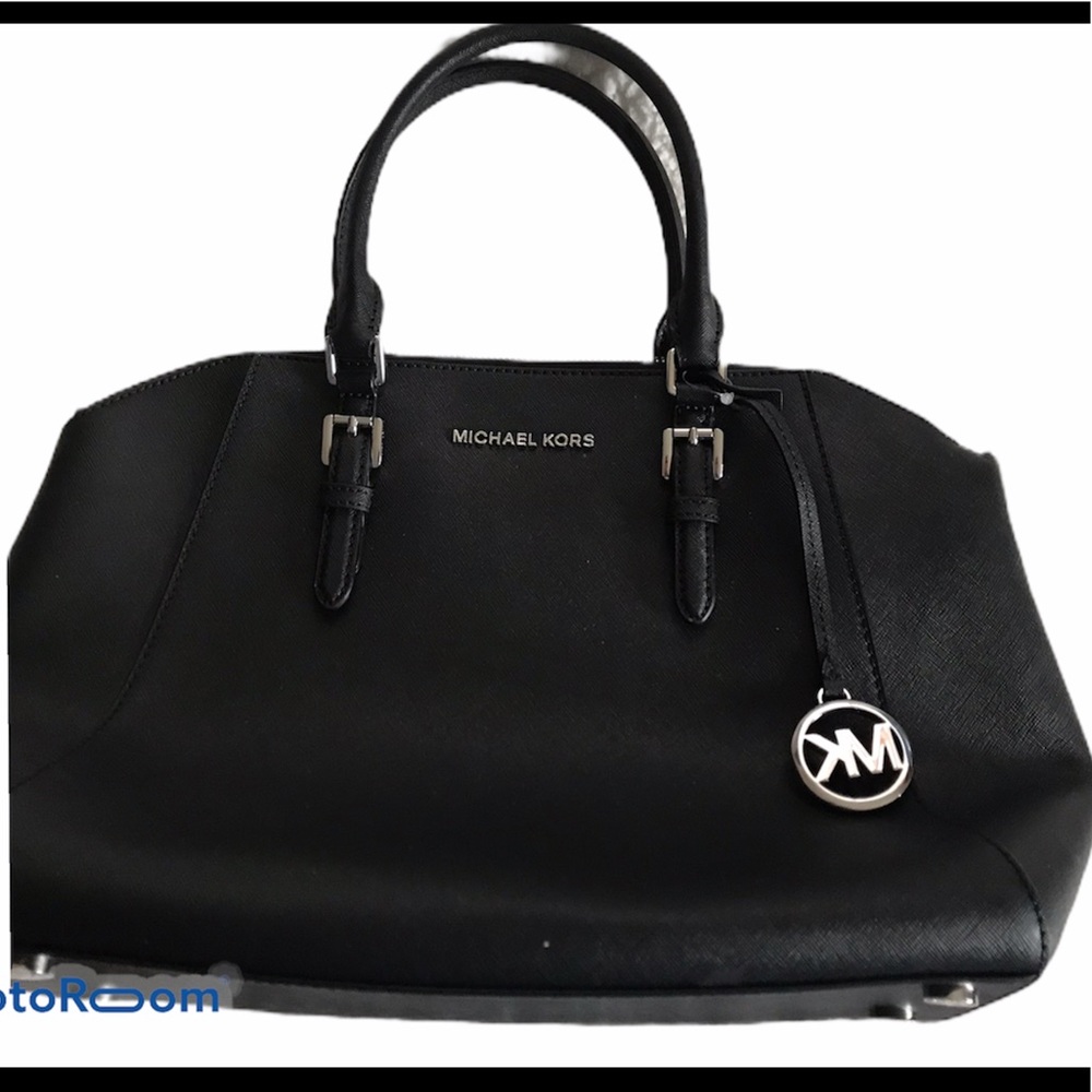 Michael Kors black satchel. Great bag